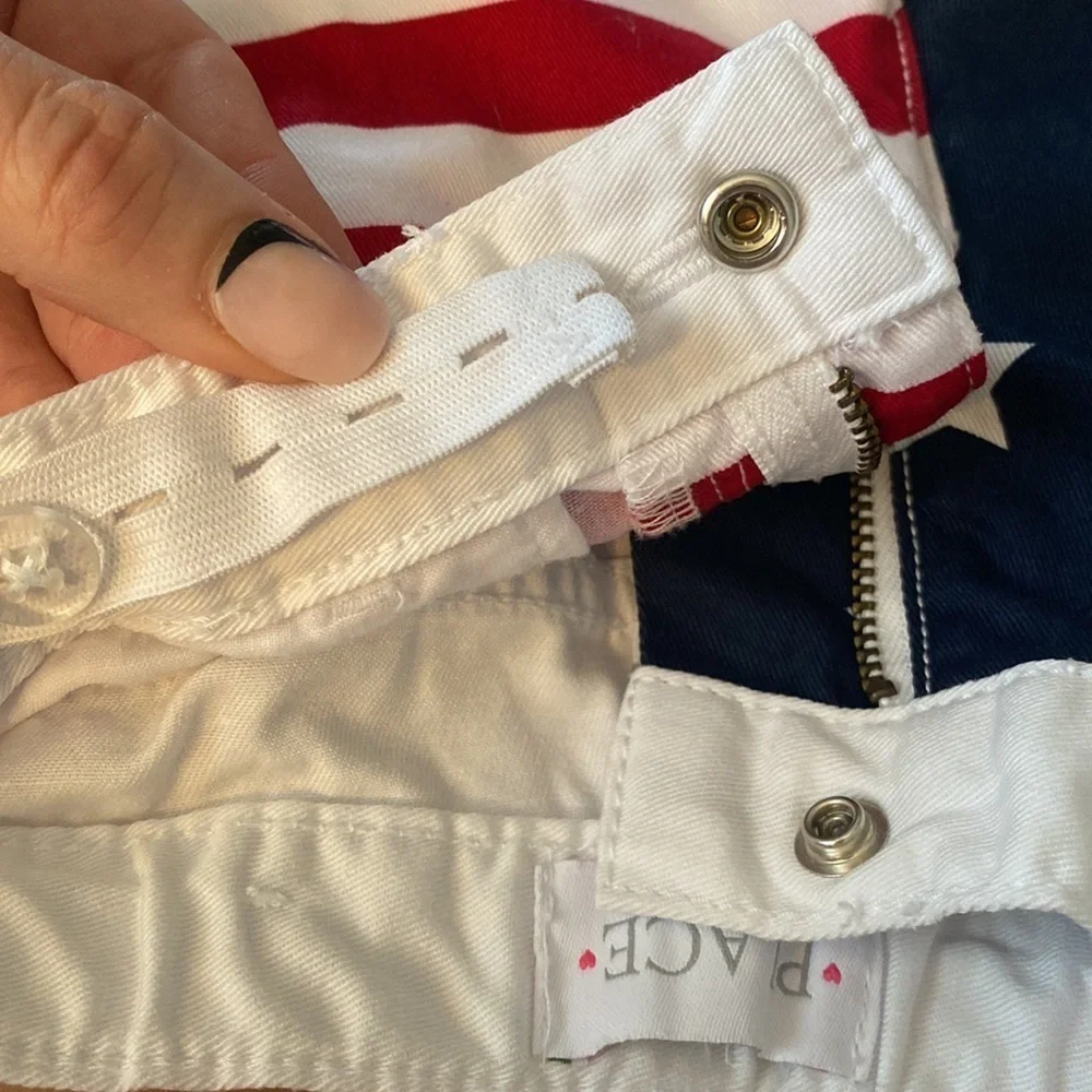 The Children’s Place Red White Blue Patriotic Shorts 6